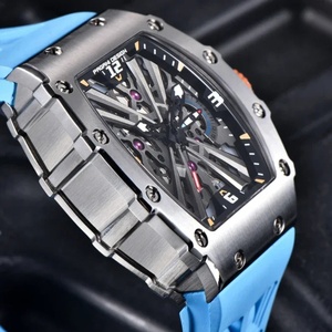 Montres à quartz pour homme PAGANI DESIGN PD-1738, mouvement VH65, cadran squelette, étanche 100 m, montre sport rectangulaire en verre saphir pour homme - Product Image 3