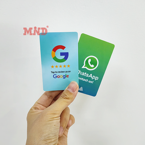 Tarjeta NFC con Reseña en <span class=keywords><strong>Google</strong></span>, NTAG 213, NTAG 215, NTAG 216, RFID, Tarjeta de Reseña de <span class=keywords><strong>Google</strong></span> - Product Image 1