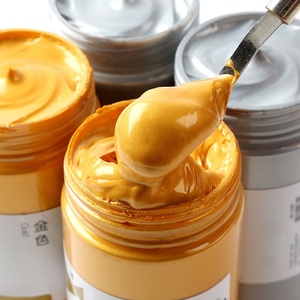 <span class=keywords><strong>Peinture</strong></span> <span class=keywords><strong>acrylique</strong></span> métallisée argent et or 300 ml - Product Image 6
