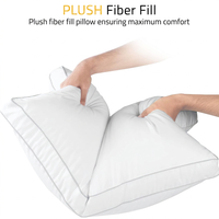 Oreiller en fibre de polyester |   Oreiller en alternative au duvet