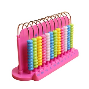 Montessori Câu Đố Bàn tính với kỹ thuật số nhựa truy cập và thanh sắt giáo dục toán học đồ chơi học tập cho bé trai - Product Image 1
