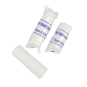 Bandage élastique médical jetable en PBT, conforme aux normes hospitalières, auto-adhésif, rouleau de pansement CE Classe I - Vente en gros - Product Image 1