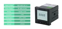 Compteur d'énergie programmable Acrel AMC72L-E4/KC, compteur d'énergie triphasé AC, montage encastré, RS485, compteur d'énergie intelligent