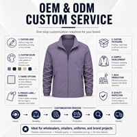 Blouson bomber décontracté pour homme, respirant, à séchage rapide, avec doublure en coton et fermeture éclair sur le devant, service OEM