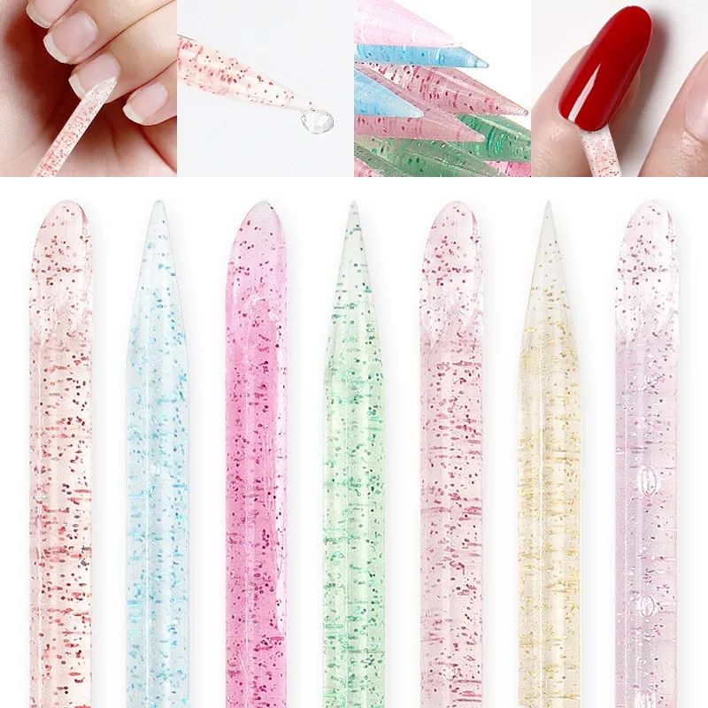 50 Stck Nagel Nagel hauts chieber Kristall Double End Manikre Nagel haut  abgestorbene Haut Pedikre Sticks entfernen Gabel Nail Art Clean Care Tool|  Alibaba.com