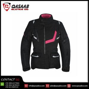 Couleur noire Patchwork moto Motocross moto course dames Cordura hiver vestes imperméables manteaux avec Logo personnalisé - Product Image 3