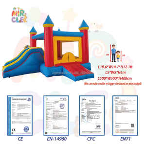 <span class=keywords><strong>บ้าน</strong></span>เด้งเป่าลมเชิงพาณิชย์สีแดงน้ำเงินพร้อมสไลเดอร์ <span class=keywords><strong>บ้าน</strong></span>เด้งสำหรับขายเด็กกลางแจ้ง - Product Image 5