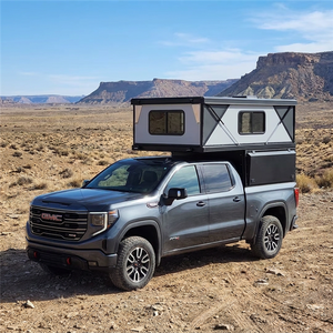 Camper de camionnette à coque rigide avec support en X pour le <span class=keywords><strong>camping</strong></span> tout-terrain <span class=keywords><strong>4x4</strong></span> - Product Image 6