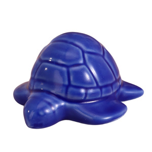 Figura de Tortuga de Cerámica de Artes Místicas, Mini Decoración para Acuario, Adorno de Escritorio, Decoración Artesanal de Animal 3D - Product Image 4