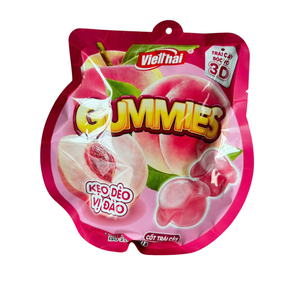 Peony Peach Flavor <b>Gummy</b> <b>Candy</b> 150g Fruit Inspired Soft <b>Candy</b> with Juicy Center for Everyday Snacking - Product Image 2