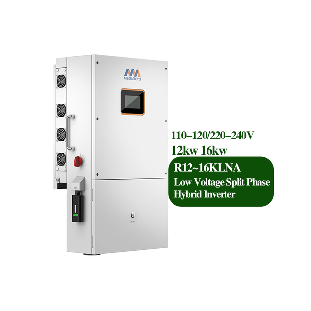For Hybrid Split Phase Solar Inverter 12KW 16kw 48v 110-120/220-240V WiFi & 4MPPT 97.8% Efficiency Series