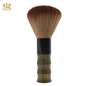 Doux Manche En <span class=keywords><strong>Bois</strong></span> Professionnel De Salon De Coupe de Cheveux Cou Brosse - Product Image 4