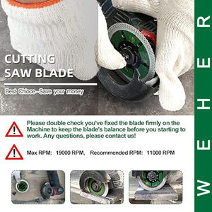 Lame de scie <span class=keywords><strong>diamant</strong></span>ée à vente chaude pour carreaux, <span class=keywords><strong>disque</strong></span> de coupe <span class=keywords><strong>diamant</strong></span>é ultra-fin, adapté pour la coupe de céramique, de granit et de marbre - Product Image 5