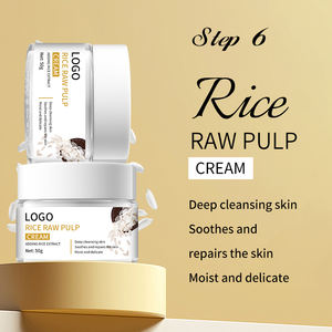 Set de Cuidado Facial con Crema Hidratante Natural y Suero Blanqueador de Arroz con Logotipo Personalizado - Product Image 6