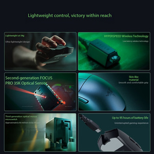 Ratón Inalámbrico <span class=keywords><strong>Razer</strong></span> <span class=keywords><strong>VIPER</strong></span> V3 Pro SE para Juegos Profesionales de Esports, Tecnología Inalámbrica Ligera de Baja Latencia con 35000DPI - Product Image 3