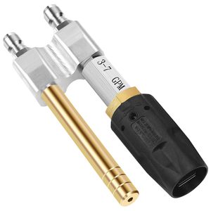 Ugello regolabile a valle M5 a spirale 2-in-1 idropulitrice ad alta pressione a lungo raggio ugello di lavaggio per idropulitrice - Product Image 4