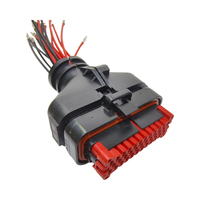 Boîtier de connecteur automobile étanche TE AMPSEAL, connecteur de câble 35 broches IP67 pour assemblage de câbles ECU