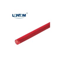 Protector de Cables, Funda de Protección de Cables, Fundas Termocontraíbles de PET/PP/PA, Resistencia a los Rayos UV, Tamaño de 3.0-64.0 mm, Rango de Temperatura de -50 °C a 150 °C, Plano, Lontom