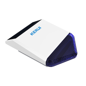 Sirena de alarma solar para exteriores <span class=keywords><strong>KERUI</strong></span>, alarma de 120db, sonido, Control remoto, sirena de alarma solar para exteriores - Product Image 3