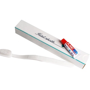 Brosse <span class=keywords><strong>à</strong></span> dents jetable, pièces, imprimée personnalisée avec <span class=keywords><strong>pâte</strong></span>, bon marché - Product Image 3