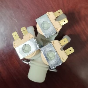 Válvula solenoide de plástico de una entrada y tres salidas de 4,4 cm de diámetro para eliminación de residuos de cocina - Product Image 2