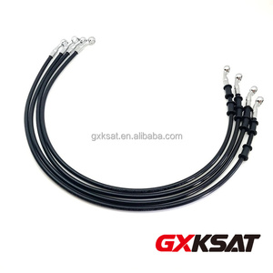 Manguera Hidráulica Universal para Motocicleta GXKSAT, Cable de <span class=keywords><strong>Freno</strong></span> de 30cm-220cm, Manguera de Aceite para <span class=keywords><strong>Freno</strong></span> y Embrague de Alta Calidad - Product Image 2