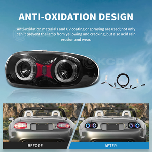 Feux arrière LED RGB archaïques pour Mazda MX-5 NC Miata 2005-2015 3ème génération NC NC1 NC2 MK3 Roadster MX5 Réflecteur de feux arrière certifié - Product Image 3