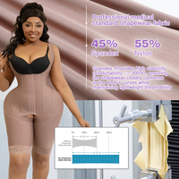 Fajas Colombianas de Liposucción Moldeadoras Postoperatorias Prenda de Compresión Control de Abdomen y Levantamiento de Glúteos Body Completo