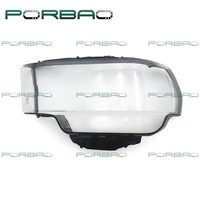 PORBAO pour RAM/2500 2020-2024 – Cache-phare en verre PC transparent et durci pour éclairage avant