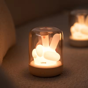 Lampe de chevet LED rechargeable Victory Light avec capteur tactile, mignonne, pour chambre à coucher, sommeil et enfants - Product Image 1