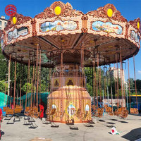 Chaise volante rotative de luxe pour parc panoramique, équipement d'amusement pour enfants, fabricant d'équipements d'extérieur