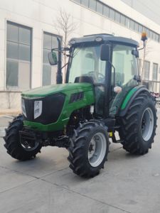 75hpCE承認ユーロ5ディーゼルエンジン12F12R25-120hpミニ農業用4WDホイールトラクター - Product Image 3