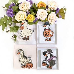 <b>Cute</b> Animal Duck Pumpkin Skull Halloween Alloy Brooch Collar <b>Pins</b> Clothing Accessories All-match Exquisite - Product Image 3