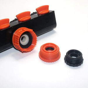 Divisor de Manguera de Jardín, Conector de Grifo de 4 Vías, Divisor de Manguera con Cuatro Interruptores Independientes para Riego de Césped y Hogar - Product Image 6