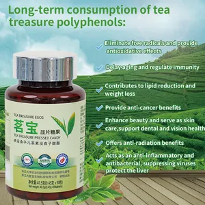 Hot Selling EGCG Tea Polyphenol Healthcare Tablet Helps Eliminate Free Radicals In Body And Providing Antioxidant Benefits