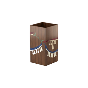 ठोस अखरोट लकड़ी चमत्कार चेहरे के ऊतक बॉक्स डेस्क आयोजक रसोई के उपयोग के लिए बहु-कार्यात्मक वर्ग डिजाइन - Product Image 5