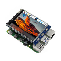 Schermo SPI di 4a Generazione per Raspberry Pi Tipo B, Display Touch Resistivo da 2,8 Pollici per Raspberry Pi 4B/3B+