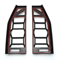 Couvercle de feu arrière noir ABS Offre Spéciale en usine pour accessoires de Modification Jetour Traveler T2 couvercle de feu arrière