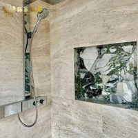 MIGLIORE Crème/Flocon de neige Blanc/Béton Gris/Noir Pierre flexible Texture travertin Revêtement mural en argile flexible Carreaux de céramique