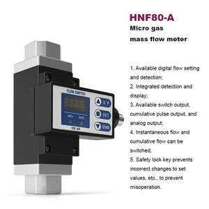 Digitale gasstroommeter met kleine stroom, CO2, stikstof, waterstof, thermische massastroommeter voor volumemeting van laboratoriumgassen - Product Image 3