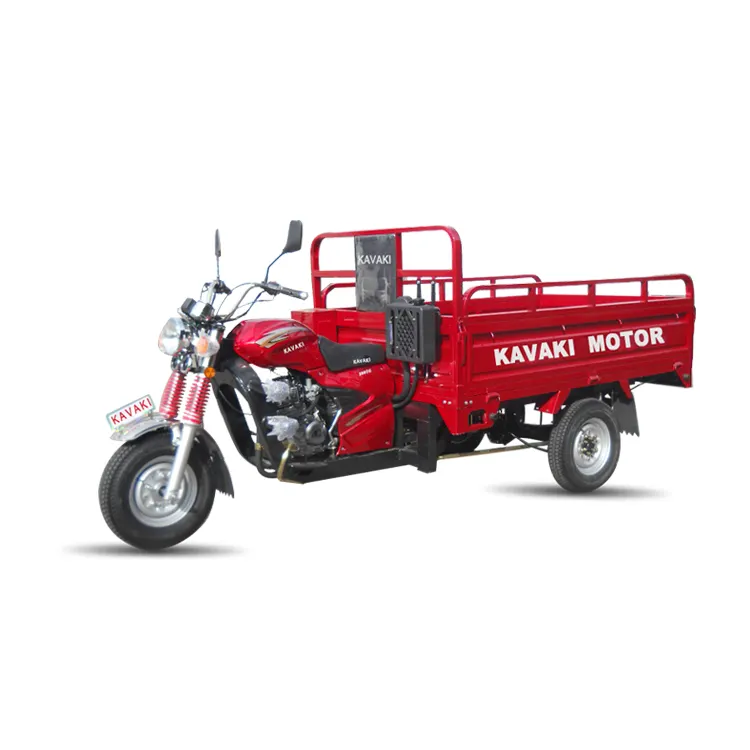 China KAVAKI Wholesale Good Price 150cc 200cc Loncin Water Cooled cargo three wheel motorcycles