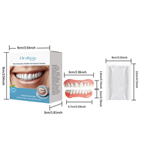 Vente chaude Nouvelle Génération Flexible Prothèse Complète Solution Confiant Confortable et Beauté Sourire Dents Facettes Ensemble de Prothèses Dentaires