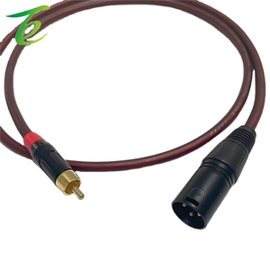 อาร์ซีเอโลตัสไดนาโม XLR ชุบทองมีความสมดุลกับคอนโซลผสมพาวเวอร์แอมป์ XLR กับสายเชื่อมต่อดอกบัว - Product Image 3