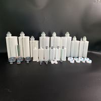 PP PBT 1500ml 1:1 blanc 2 parties cartouche de colle époxy double cartouche adhésive tube de mélange côte à côte 750ml + 750ml bouteille de seringue