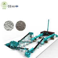 Ligne de production d'engrais composé à granulation rotative entièrement automatique de haute précision avec garantie de 3 ans