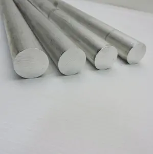 6063 6082 6061 6068 Aluminum Alloy Bar Custom Size Aluminum Billet Bars Round Solid Aluminum Rod