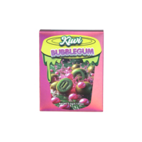 En stock, sachet debout en plastique Mylar holographique Kiwi Bubblegum, nouveau design, 3,5, avec boîtes assorties, fleurs, bonbons