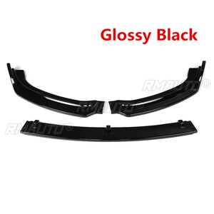 For BMW 3 Series F30 F35 2016-2019 Base Sedan Front Spoiler Bumper Lip Fashion Style Glossy Black Car Lower <b>Splitter</b> Blade - Product Image 2