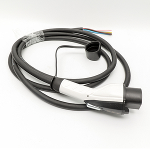 Haute qualité 16A/32A véhicule électrique <span class=keywords><strong>voiture</strong></span> Portable convertisseur en-tête électrique charge Pile pistolet câble - Product Image 5