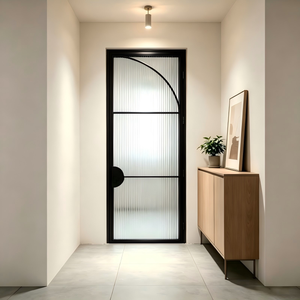 Fabrika Doğrudan Satış Özel İç Mekan Salıncak Çelik Kapılar Modern Metal Çerçeveli Kapılar Ev Daire Ofis İçin - Product Image 2